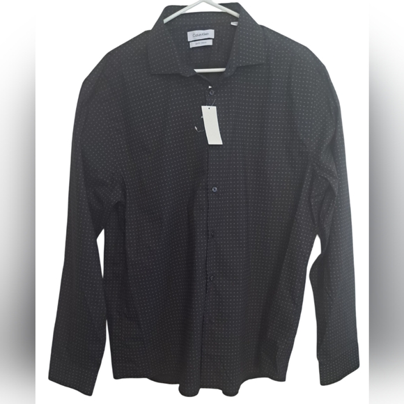 Calvin Klein Men's Black Shirt Size XL - Picture 2 of 8